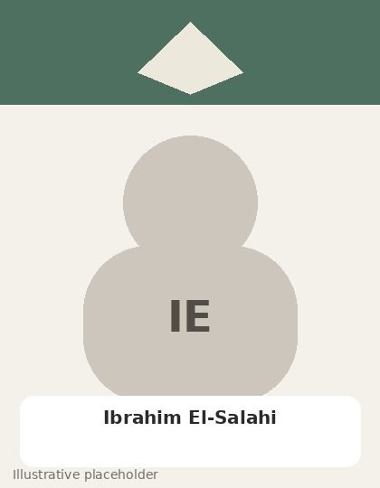 صورة توضيحية افتراضية للشخصية إبراهيم الصلحي